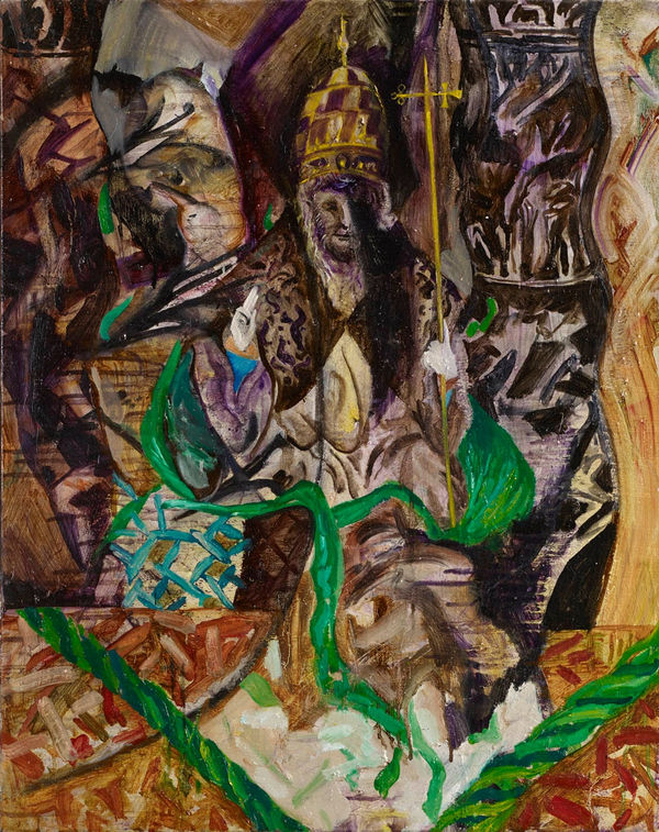 鍾江澤 , 《綠色寶座的加冕》 The Coronation on the green throne, 2013