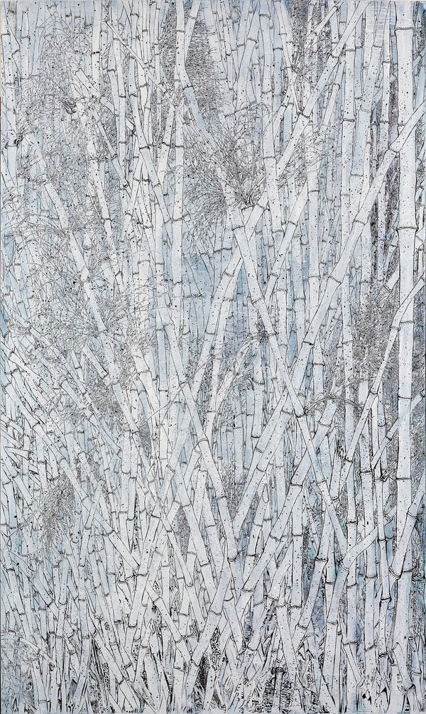 李明則 , 《竹》 Bamboos, 2017
