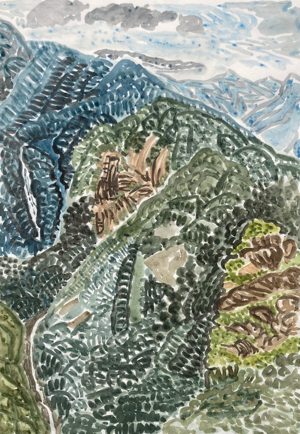 WANG Hsiang - 《龍泉瀑布》Longquan Waterfall, 2025