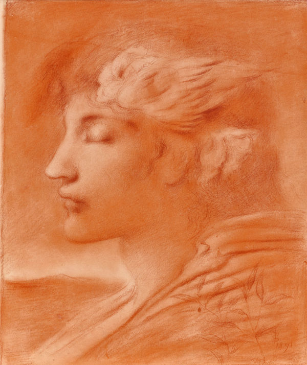 Simeon Solomon (1840-1905) Sleep, 1891