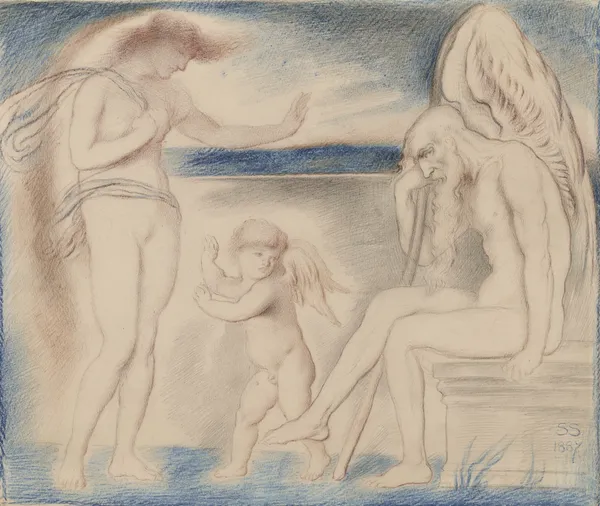 Simeon Solomon (1840-1905) Three Ages of Man, 1887