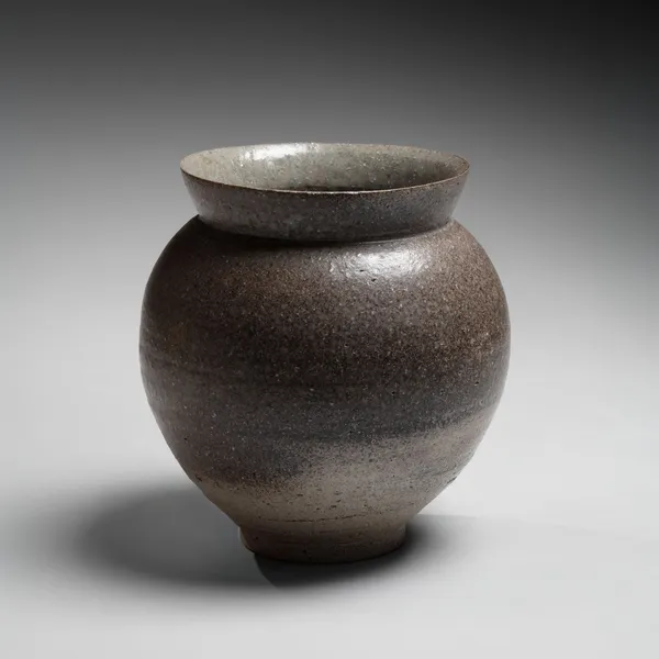 KAMODA SHŌJI, Wide mouth vessel, ca. 1964