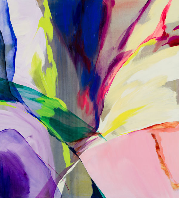 Manika Nagare Recalling, 2023 Series: In Between Oil on canvas 90 x 81 cm 35 3/8 x 31 7/8 in