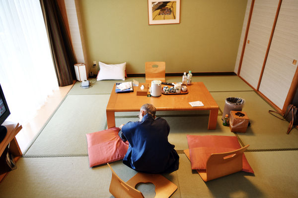 My Mother in a Hotel Room in Hakone 2