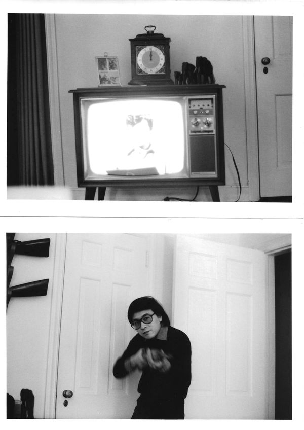 Ken Ohara December 15, 1972 Series: Diary 1972, Edition Print A pair of gelatin silver prints (printed 2023) 4 1/8 x 6 3/8 in / 10.5 x 16.2 cm (image, each) 10 x 7 in / 24.5 x 17.8 cm (two sheets combined) Edition of 3 plus 2 artist's proofs