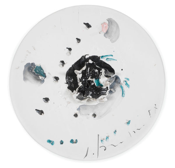 Lucio Fontana, Concetto spaziale [Still life], 1957