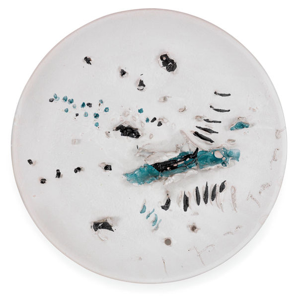 Lucio Fontana, Concetto spaziale [Still life], 1957