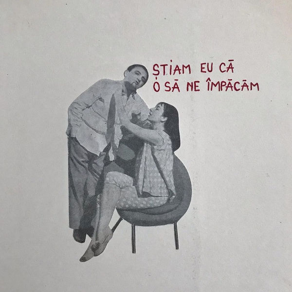 Beatrice Arzoiu Știam eu că o să ne 1mpăcăm collage on paper