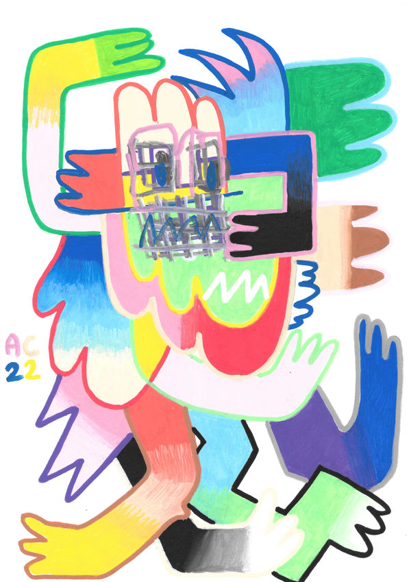 Andrei Costache, Drawing 22, 2022