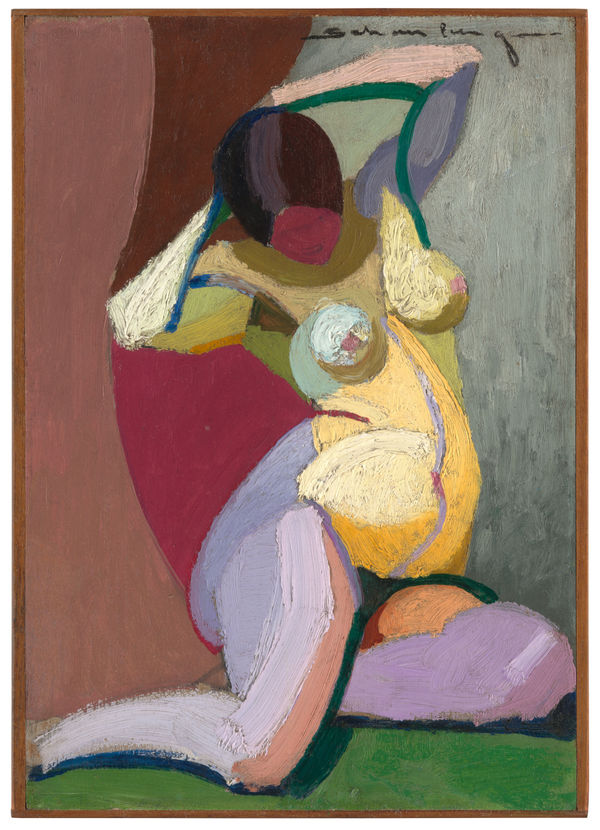 Morton Schamberg - Nude, 1911