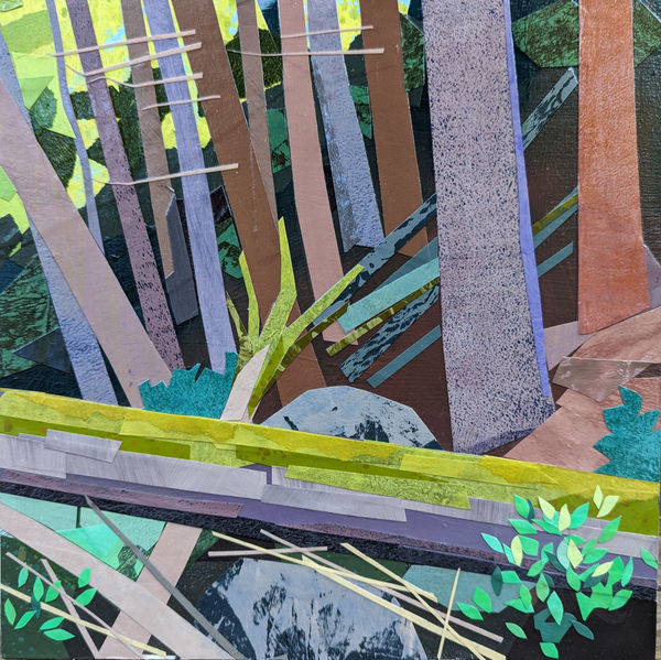 Meg Lagodzki, Tree Fall by the River No. 1