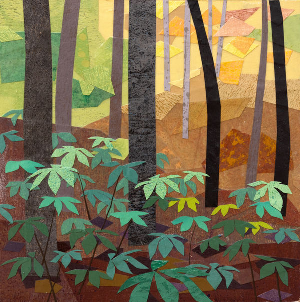 Meg Lagodzki, Fall in the Paw Paw Patch, No. 2