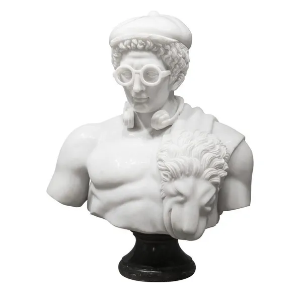 Leo Caillard, Leo Caillard - Buste Homme avec Lion