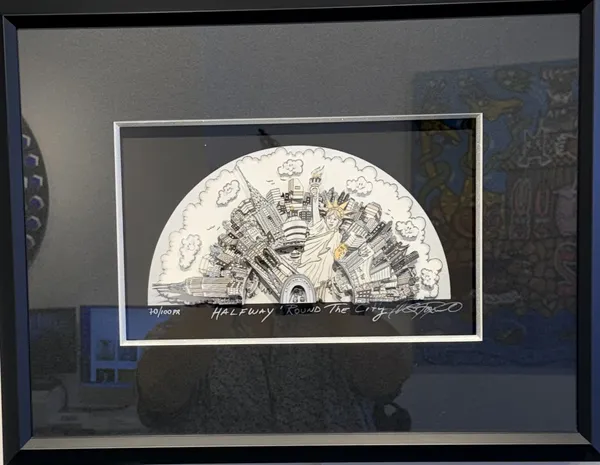 Charles Fazzino, Halfway round the city