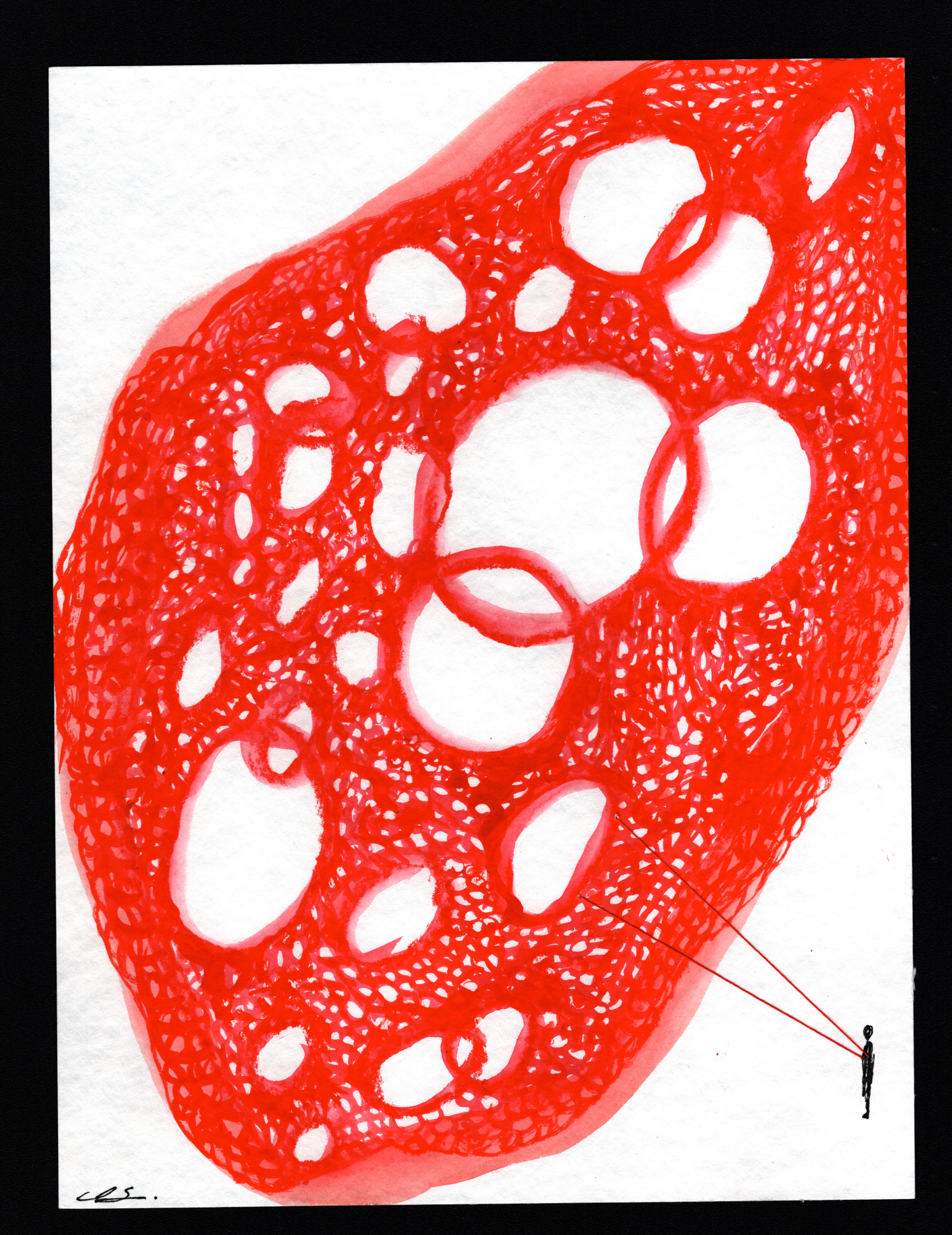 Chiharu Shiota, Connected to the Universe (4), 2022