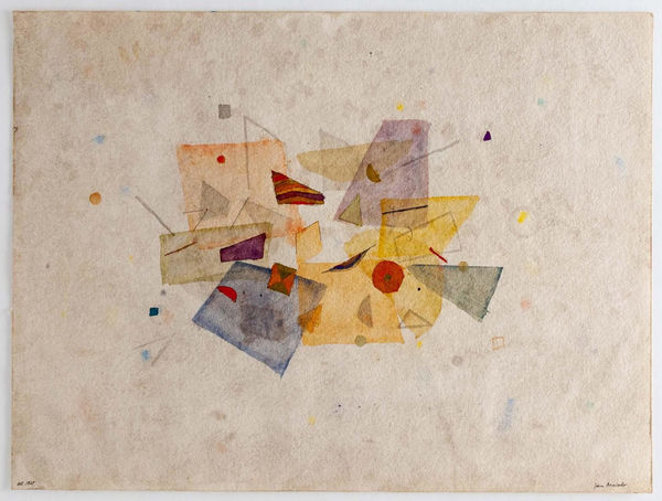 John Armleder, Sans titre, October 1967