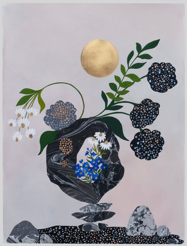 Crystal Liu, moon side up, "everlasting II", 2025