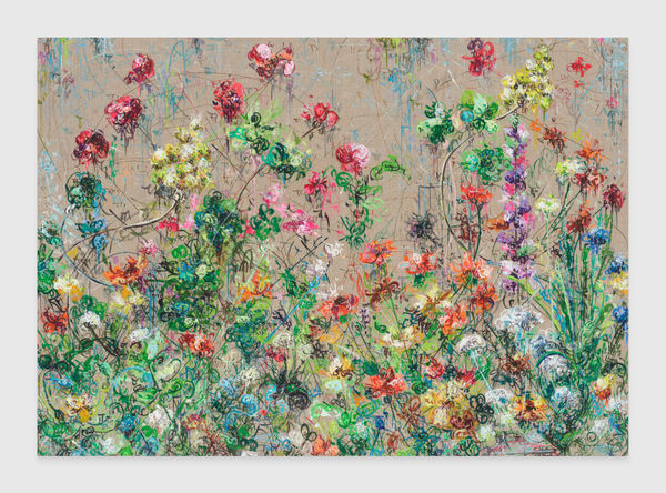 Kysa Johnson, Ghosts In Common - Cambrian Explosion - Subatomic Decay Patterns and Wildflowers 16, 2024