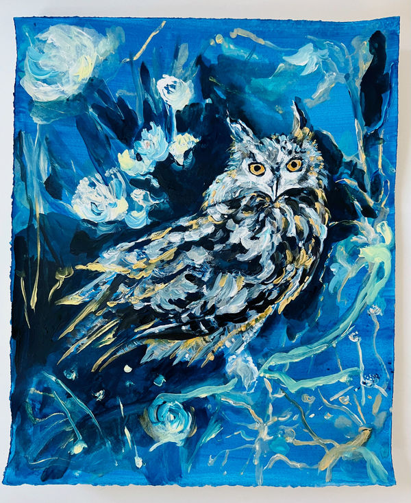 Elisa Johns, Eagle Owl, 2023