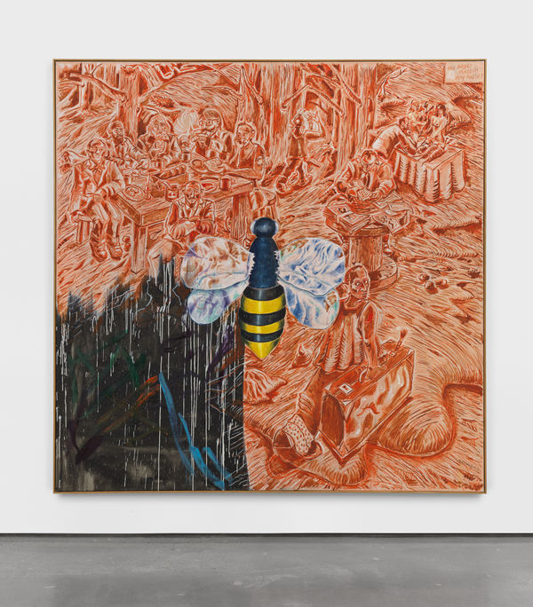 Jörg Immendorff, Kampfbiene, 1991-1992