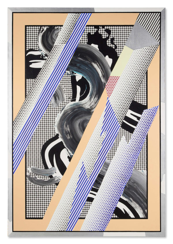 Roy Lichtenstein, Reflections on Brushstrokes, 1990