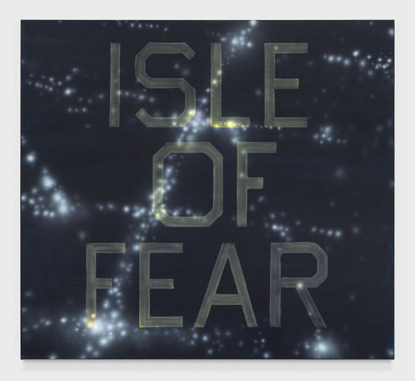 Ed Ruscha, Isle of Fear, 1987-88