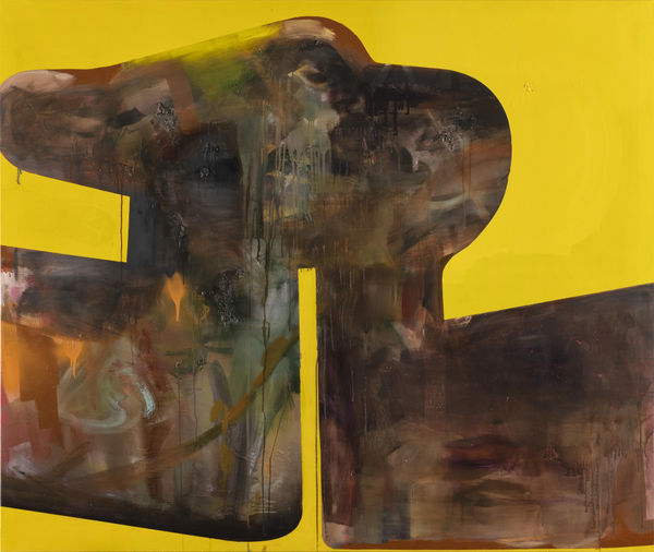 Albert Oehlen, Ömega Man 1, 2021