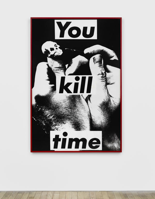 Barbara Kruger, Untitled (You Kill Time), 1983