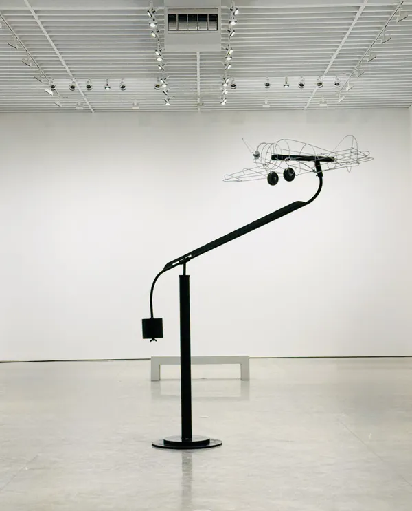 Peter-Kirkiles-Morrison-Gallery-Kinetic-Plane-sculpture