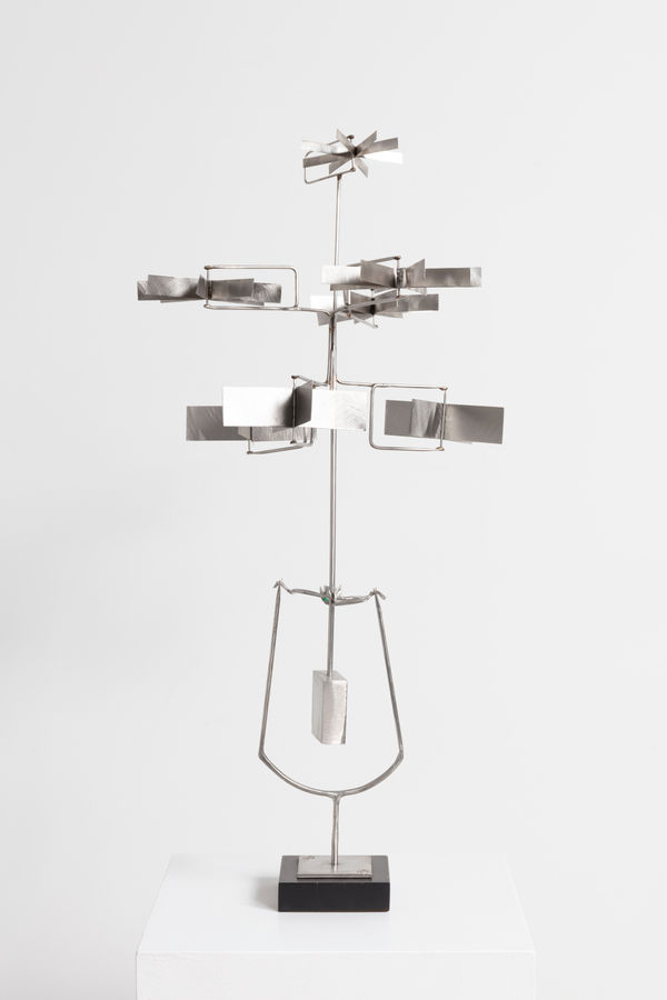 morrison-gallery-george-rickey-Seven Rotors with Gimbal II