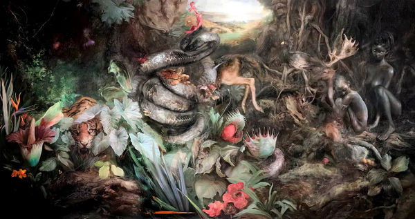 Guillermo Lorca, The black dragon, 2020-2023