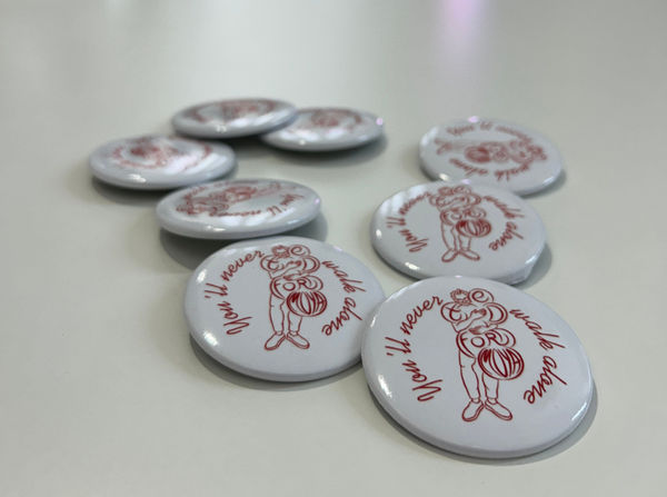 Ted Noten, You'll Never Walk Alone Button