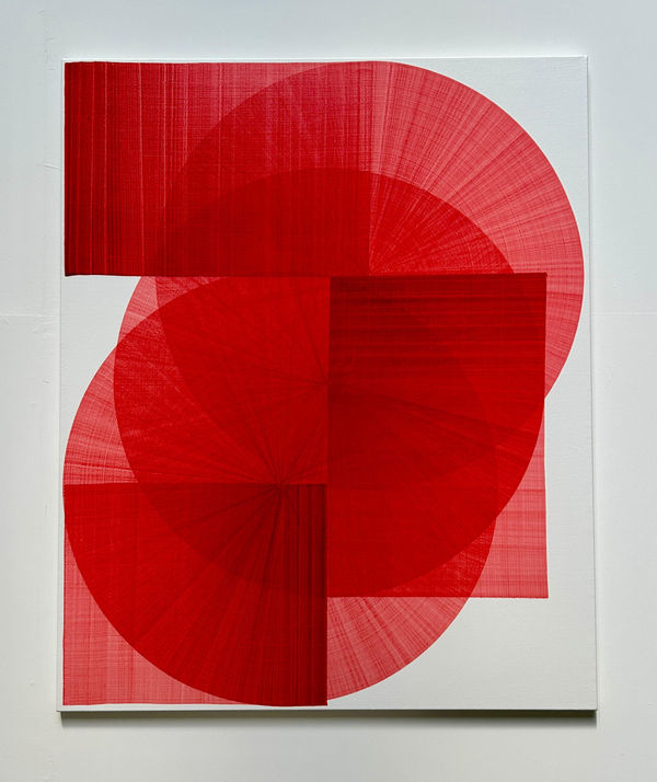 Thomas Trum, Three Red Lines, 2022