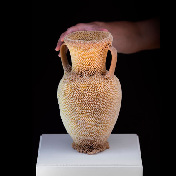 Tomáš Libertíny, The Honeycomb Amphora I, 2020
