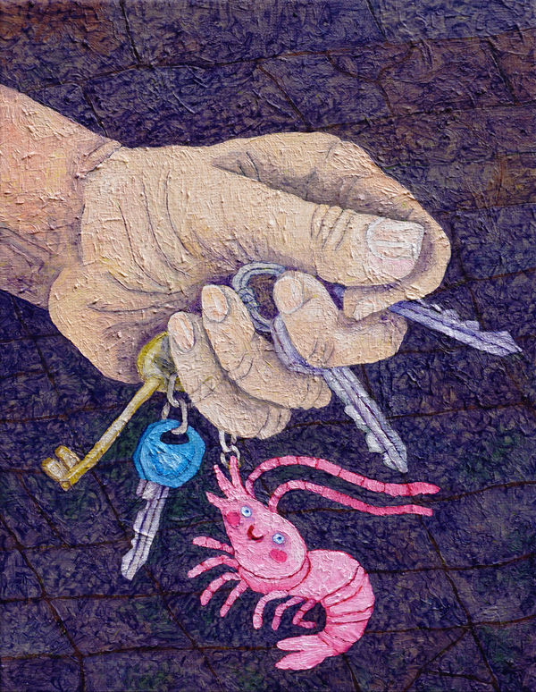 Jesse Fischer, Kawaii Crystaceans I, 2024