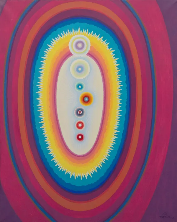 Emil Bisttram, Seven Chakras, 1969