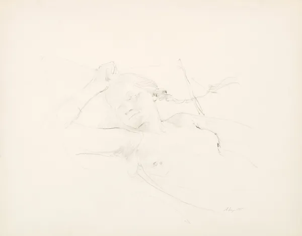 Andrew Wyeth, Asleep, 1978