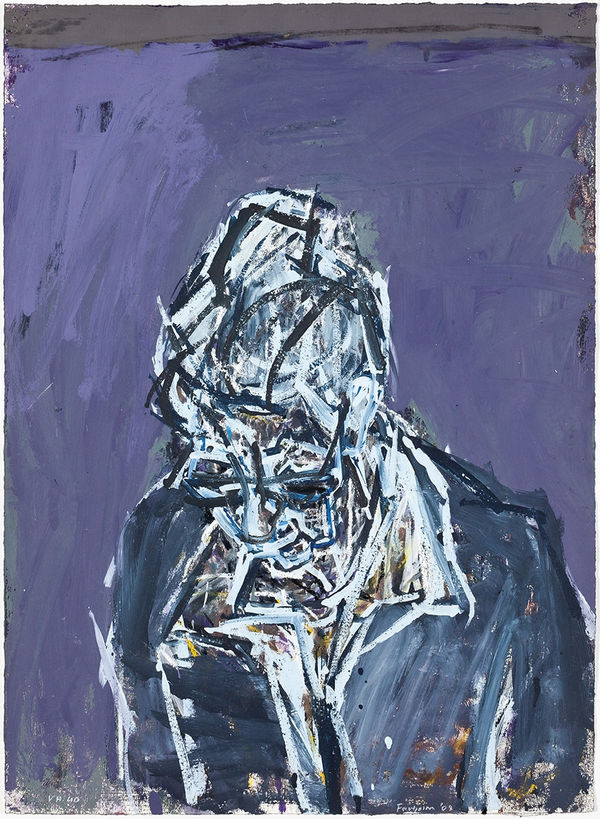 David Fairbairn V.H. No. 40 2008 Acrylic gouache & charcoal 76 x56 artwork size