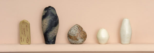 Peta O'Brien Dimples 12, 2023-2025 Stoneware, glazed and unglazed 3.0 cm - 9.0 cm