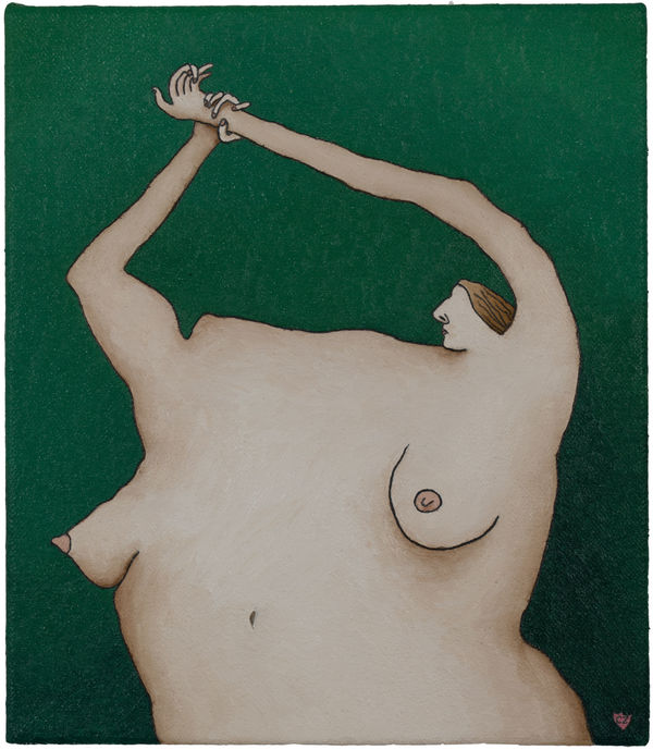 Caroline Zilinsky Olympia, 2025 Oil on linen 36 x 31cm