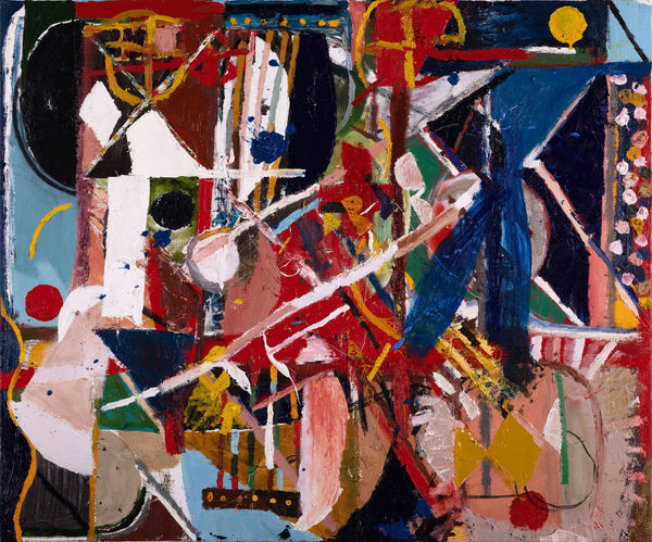 James Drinkwater Restaurant 3rd Arrondissement, 2024 Oil on linen 100 x 120cm