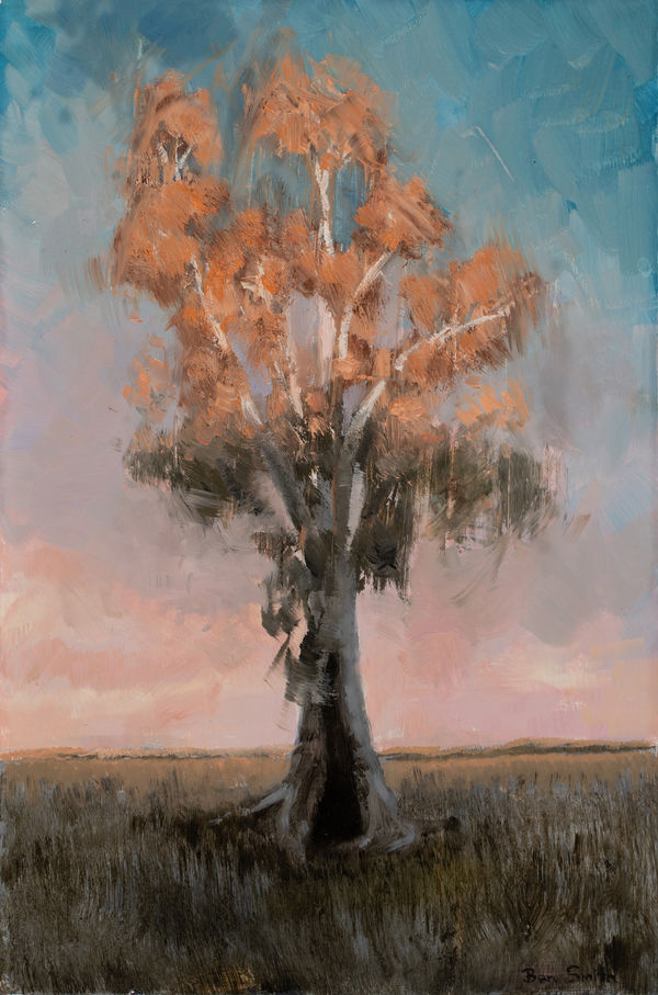 Ben Smith Held by Light, 2026 Oil on gessoed panel 30 x 20cm