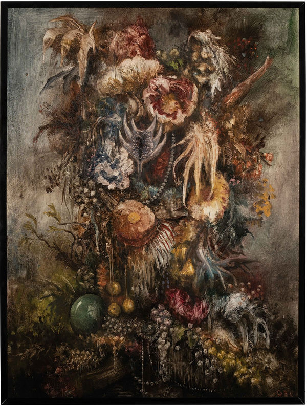 Peter Gardiner P.B., 2024 Oil on board, framed 120 x 90cm