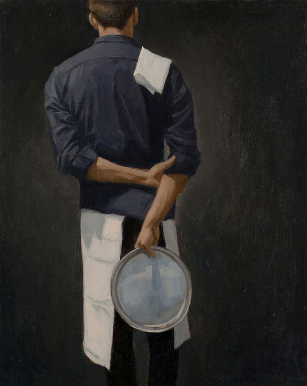 Marie Mansfield Anticipation, 2023 Oil on baord 50 x 60cm