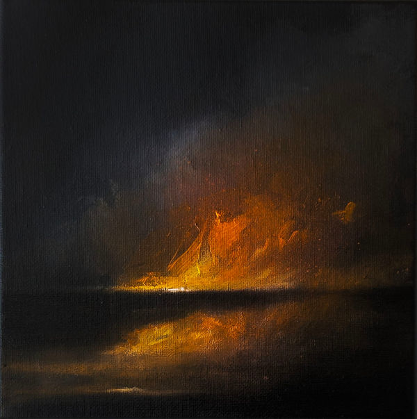 Brooklyn Whelan Study 006, 2025 Oil on canvas 20 x 20cm