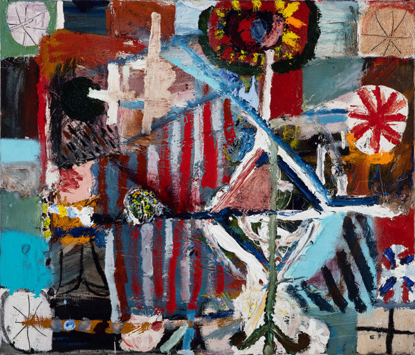 James Drinkwater Piano Nobile (reprise no.4), 2025 Oil on linen 60 x 70cm