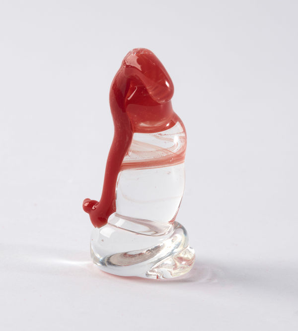 Floria Tosca Cabinet of Near Misses - Bargaining #2, 2024-25 Borosilicate glass 3 to 5cm long dimensions variable