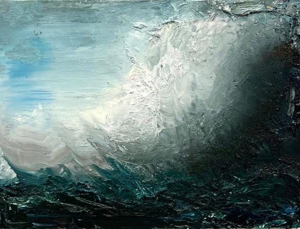 Paul Ryan Cloud Study 1, 2025 Oil on canvas 46 x 61cm