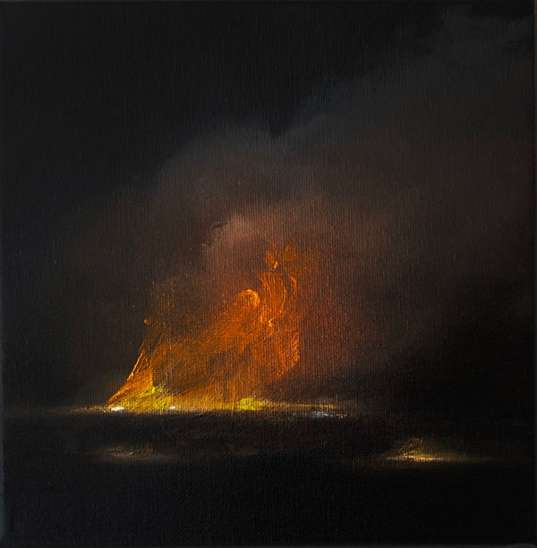 Brooklyn Whelan Study 008, 2025 Oil on canvas 20 x 20cm