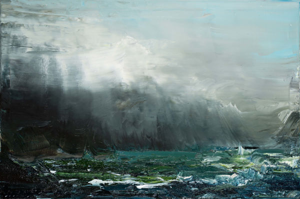 Paul Ryan The Front, 2025 Oil on canvas 61 x 92cm